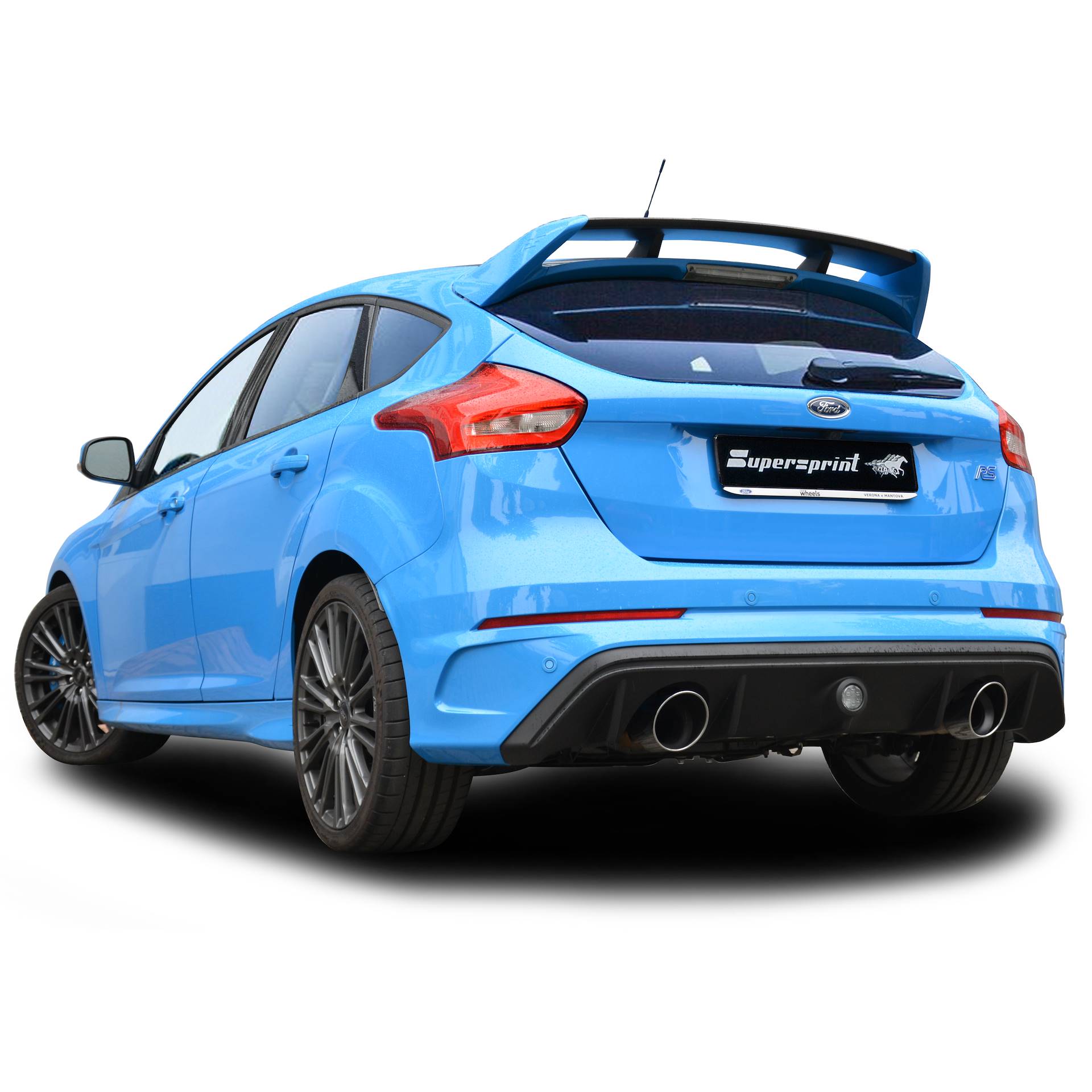 Nouveaux système d'échappement Supersprint pour FORD FOCUS RS 2.3i Turbo 4x4 (350 Hp)